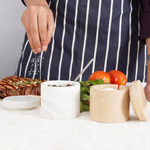 Load image into Gallery viewer, Salt Cellar With Tray