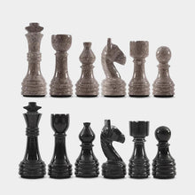 Load image into Gallery viewer, Chess Figures - Oceanic and Black