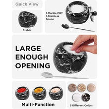 Load image into Gallery viewer, Marble Salt Candy Apple Design - Big