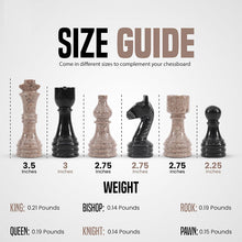 Load image into Gallery viewer, Chess Figures - Oceanic and Black