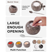 Load image into Gallery viewer, Marble Salt Candy Apple Design - Big