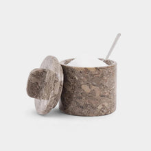 Load image into Gallery viewer, Marble Single Salt Cellar With Spoon