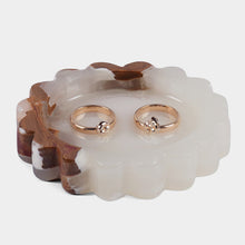 Load image into Gallery viewer, Round Jewellery Tray - Cloud Design