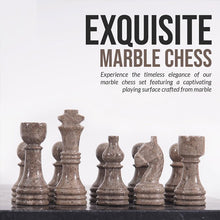 Load image into Gallery viewer, 38cm Chess Set With Storage Box - Black & Oceanic