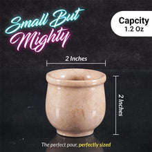 Load image into Gallery viewer, Marble Tequila Shot Glasses