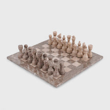 Load image into Gallery viewer, Marble 38cm Chess Set - Oceanic and Verona