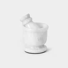 Load image into Gallery viewer, Mini Marble Mortar & Pestle Set