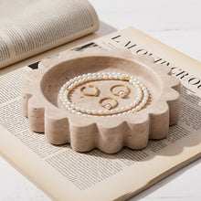Load image into Gallery viewer, Round Jewellery Tray - Cloud Design