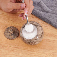 Load image into Gallery viewer, Marble Salt Candy Apple Design - Small