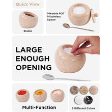 Load image into Gallery viewer, Marble Salt Candy Apple Design - Big