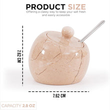 Load image into Gallery viewer, Marble Salt Candy Apple Design - Small