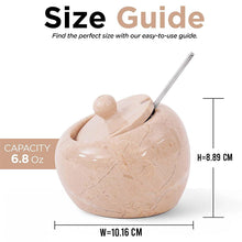 Load image into Gallery viewer, Marble Salt Candy Apple Design - Big