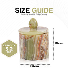 Load image into Gallery viewer, Marble Single Salt Cellar With Spoon