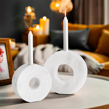 Load image into Gallery viewer, Candle Holder Dougnut Design