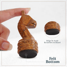 Load image into Gallery viewer, Marble 38cm Chess Set With Storage Box - White & Red