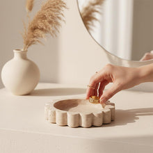 Load image into Gallery viewer, Round Jewellery Tray - Cloud Design