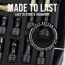 Load image into Gallery viewer, Marble 38cm Chess Set - Black & Green