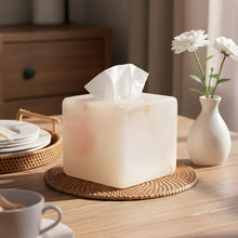 Load image into Gallery viewer, Marble Tissue Box Holder - Square