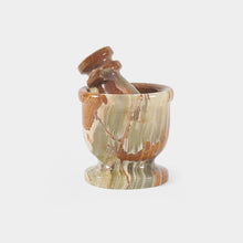 Load image into Gallery viewer, Mini Marble Mortar & Pestle Set