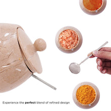 Load image into Gallery viewer, Marble Single Salt Cellar Bell Design