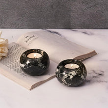 Load image into Gallery viewer, Set Of 2 Tealight Candle Holder Black