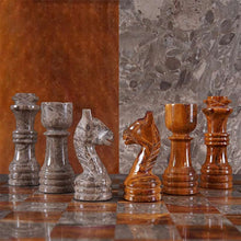 Load image into Gallery viewer, 30cm Chess Set With Storage Box - Oceanic & Red