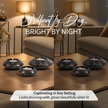 Load image into Gallery viewer, Marble Tea Light Candle Holder Set of 3