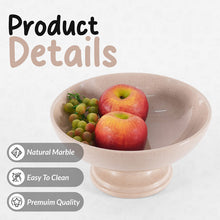 Load image into Gallery viewer, Chic 25cm Marble Fruit Bowl