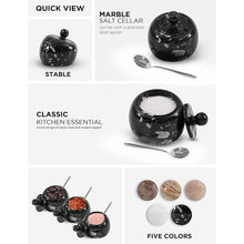 Load image into Gallery viewer, Marble Salt Candy Apple Design - Small