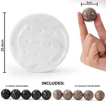 Load image into Gallery viewer, 25cm Tic Tac Toe - Black & Oceanic