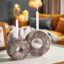 Load image into Gallery viewer, Candle Holder Dougnut Design