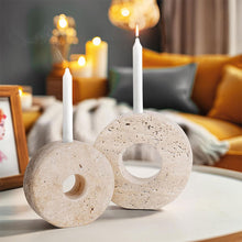 Load image into Gallery viewer, Candle Holder Dougnut Design