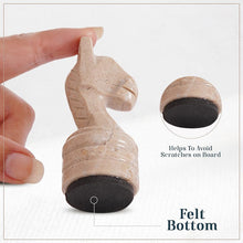 Load image into Gallery viewer, Marble 38cm Chess Set With Storage Box - Black Zebra & Verona