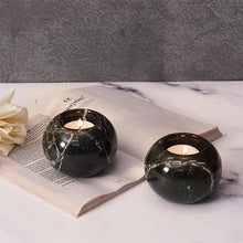 Load image into Gallery viewer, Set Of 2 Tealight Candle Holder Black