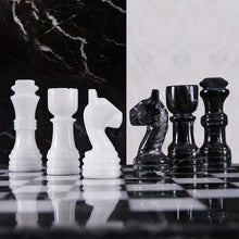 Load image into Gallery viewer, 30cm Chess Set With Storage Box - Black Zebra & White
