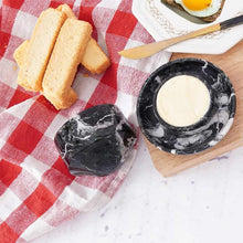 Load image into Gallery viewer, Marble Mini Butter Dish 7.6 cm