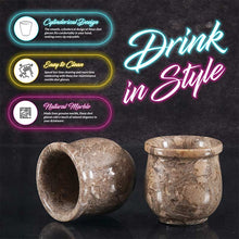 Load image into Gallery viewer, Marble Tequila Shot Glasses