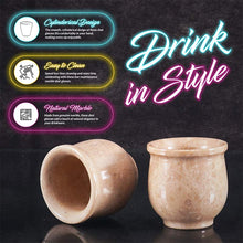 Load image into Gallery viewer, Marble Tequila Shot Glasses