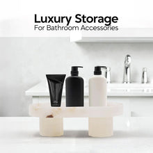 Load image into Gallery viewer, Marble Oval Tray with Stand