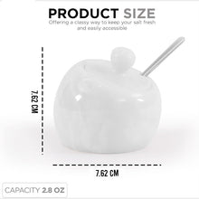Load image into Gallery viewer, Marble Salt Candy Apple Design - Small