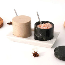 Load image into Gallery viewer, Salt Cellar With Tray