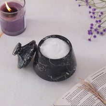 Load image into Gallery viewer, Marble Big Tumbler Salt Cellar