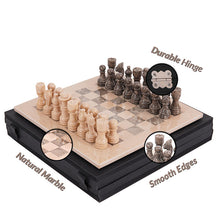 Load image into Gallery viewer, 30cm Chess Set With Storage Box - Verona & Oceanic