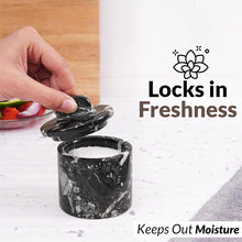 Load image into Gallery viewer, Marble Single Salt Cellar With Spoon