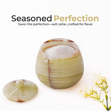 Load image into Gallery viewer, Marble Single Salt Cellar Bell Design