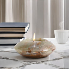 Load image into Gallery viewer, Marble Tea Light Candle Holder Set of 3