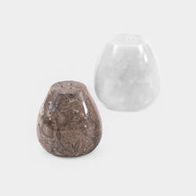 Load image into Gallery viewer, Salt and Pepper Egg Shape Set Of 2