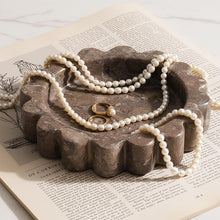 Load image into Gallery viewer, Round Jewellery Tray - Cloud Design