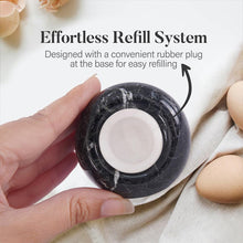 Load image into Gallery viewer, Salt and Pepper Egg Shape Set Of 2