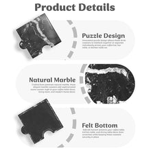 Load image into Gallery viewer, Marble Puzzle Coaster Set of 4